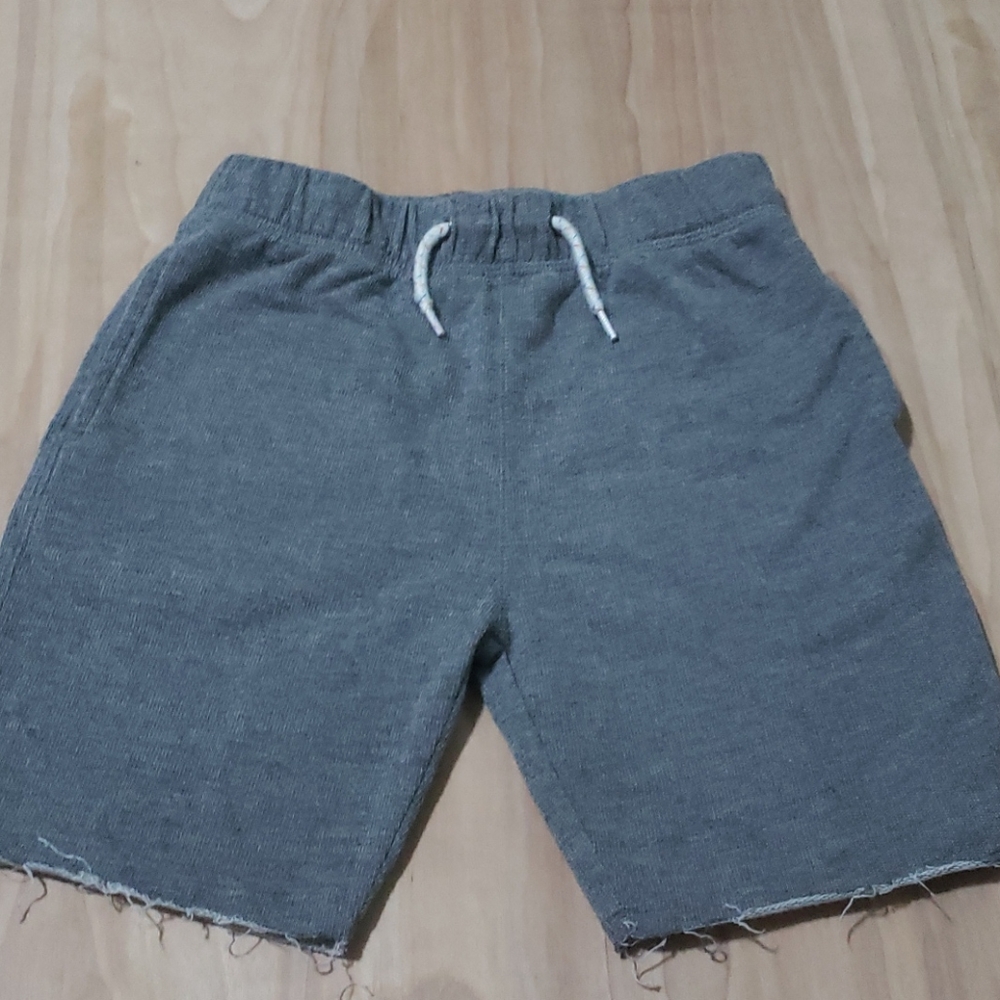 Distressed Jogger Shorts